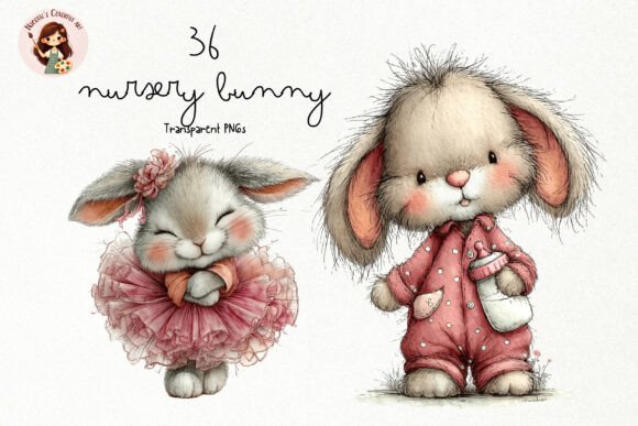 Download Baby Bunny PNG Clipart Nursery - Nursery Collection