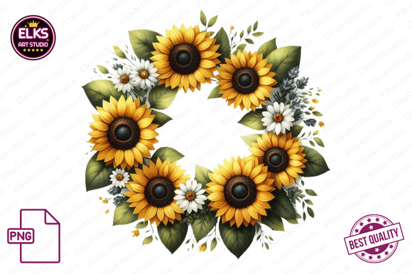 Download Watercolor Sunflower Summer Clipart - Flower Collection