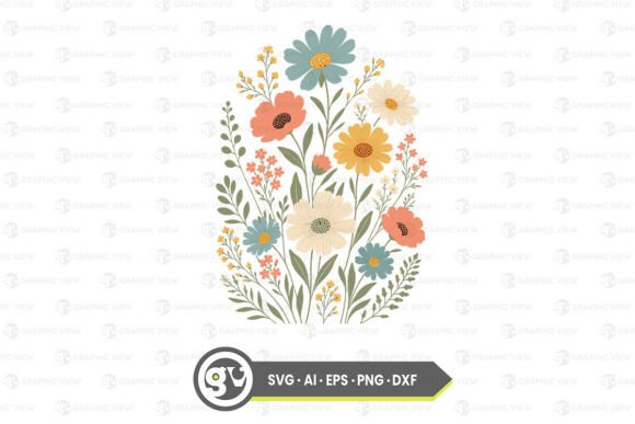 Download Wildflower Meadow Botanical Floral - Flower Collection