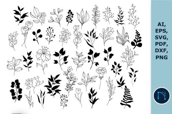 Download Paper Cut Cricut Wildflower Bundle SVG - Flower Collection
