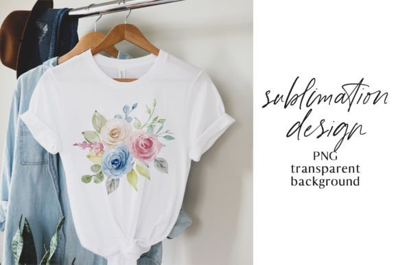 Download T-shirt Design with Flowers, PNG File. - Flower Collection