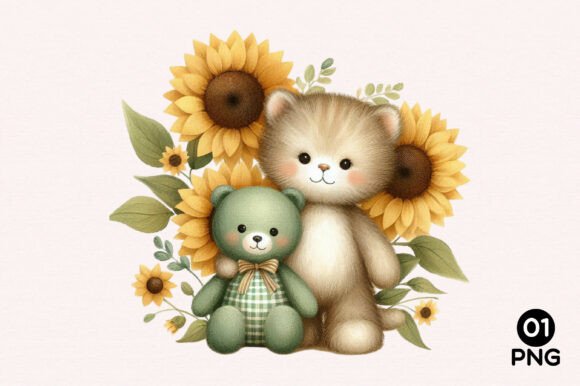 Download Summer Sunflower Clipart Design - Flower Collection