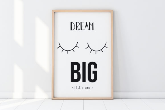 Download Nursery Wall Art, Dream Big - Nursery Collection