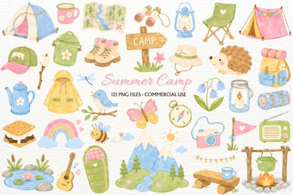 Download Camp Nursery Clipart Woodland Animals - Nursery Collection