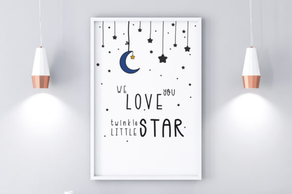Download Nursery Wall Art - We Love You Cute Wall Art - Nursery Collection
