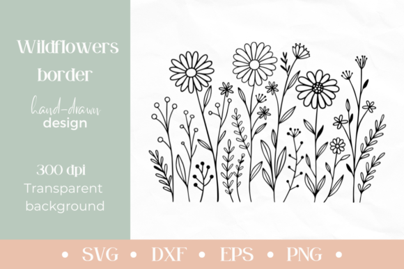 Download Wildflower Bundle SVG - Flower Collection